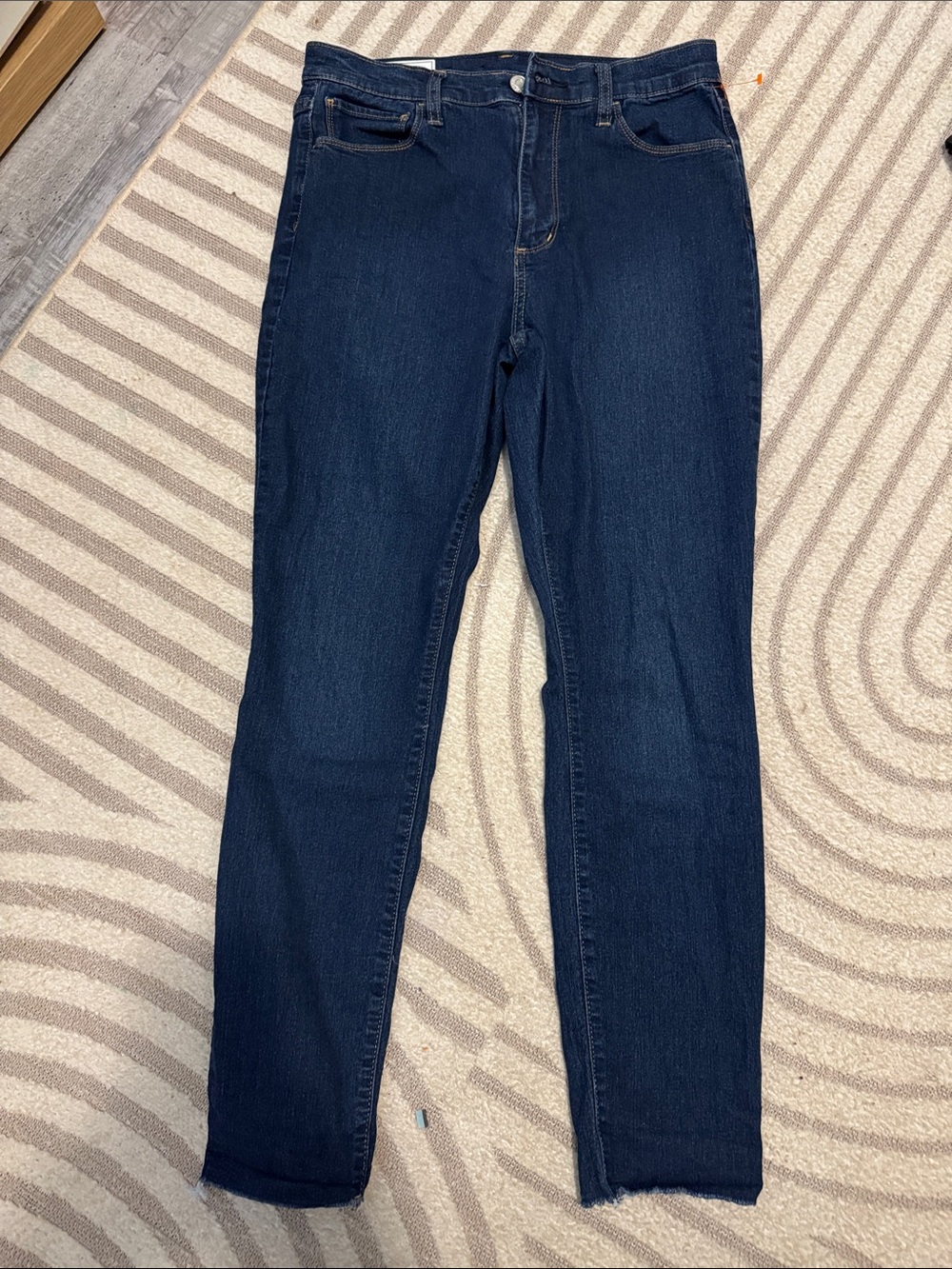 GAP Women's Skinny Jeans in Dark Blue Denim